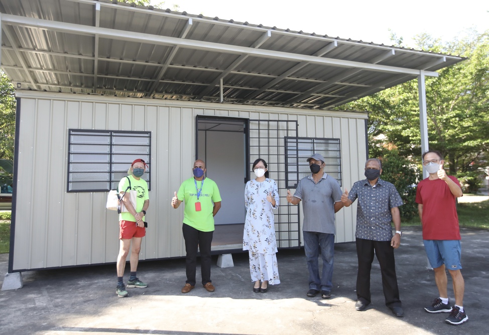 黃美詩撥近4萬 梳邦2區建會所設雨棚